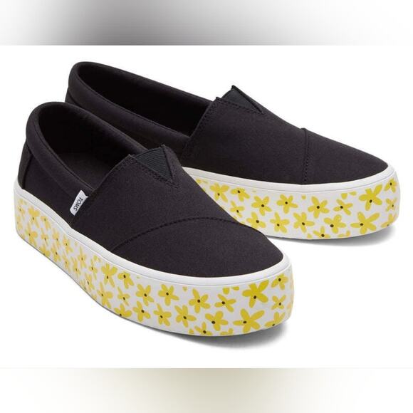 TOMS Fenix Platform Sun Daisy - Picture 1 of 7
